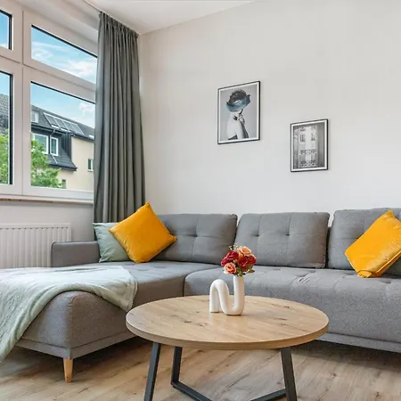 Exklusives - Zentral Innenstadtlage - Kostenloser Parkplatz - Aufzug - Modern Fuer Bis Zu 4 Personen - Smart 公寓 雷克林豪森