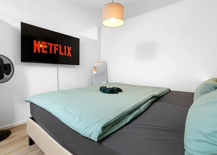 Exklusives - Zentral Innenstadtlage - Kostenloser Parkplatz - Aufzug - Modern Fuer Bis Zu 4 Personen - Smart Recklinghausen