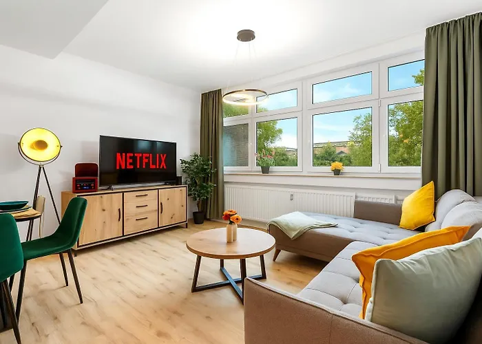 Exklusives - Zentral Innenstadtlage - Kostenloser Parkplatz - Aufzug - Modern Fuer Bis Zu 4 Personen - Smart