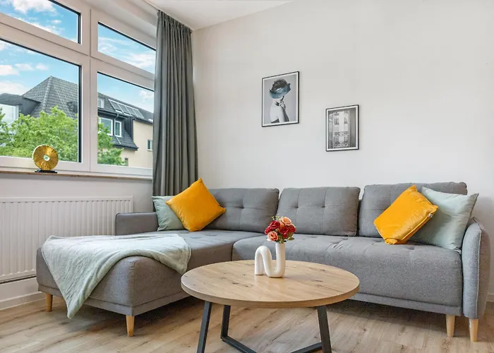 Exklusives - Zentral Innenstadtlage - Kostenloser Parkplatz - Aufzug - Modern Fuer Bis Zu 4 Personen - Smart Apartamento Recklinghausen